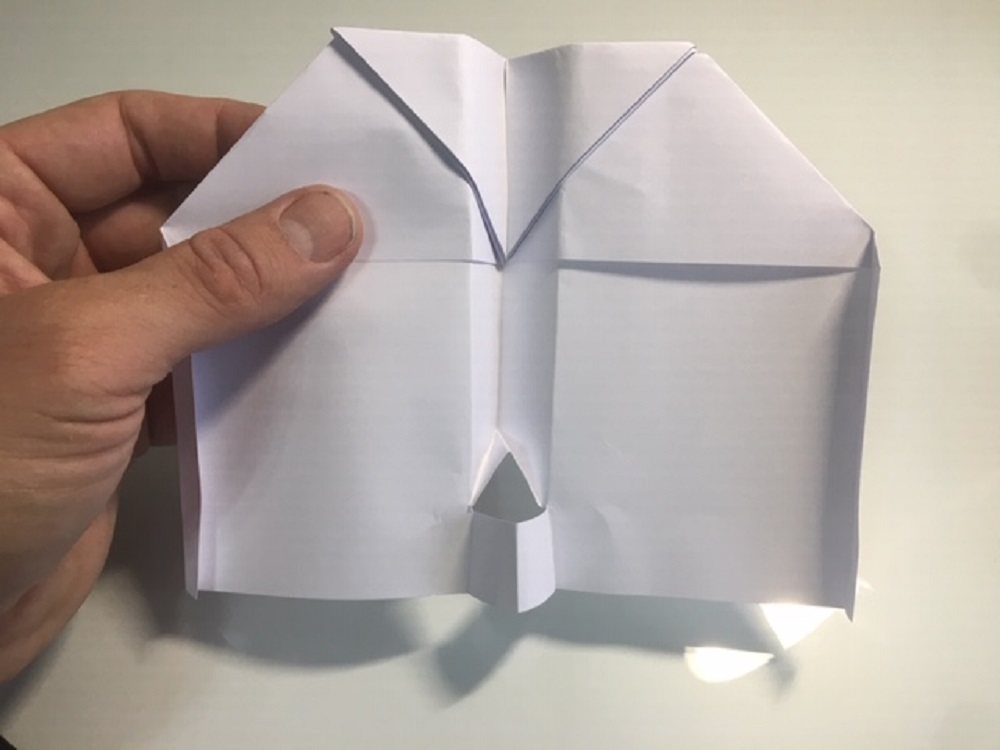 como hacer un avion de papel